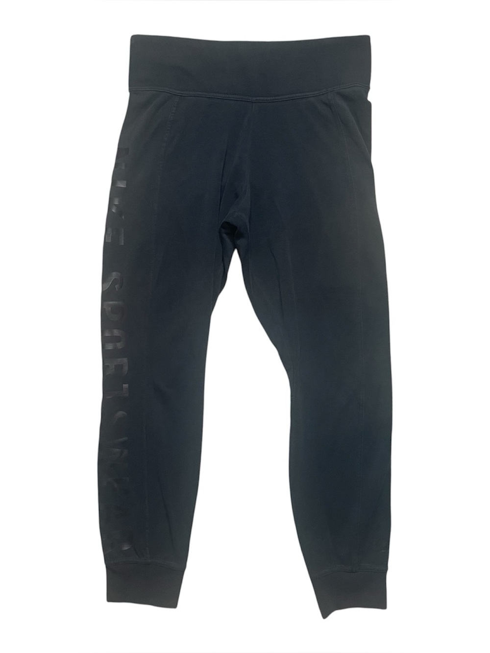 Nike sportswear black tapered leggings joggers L